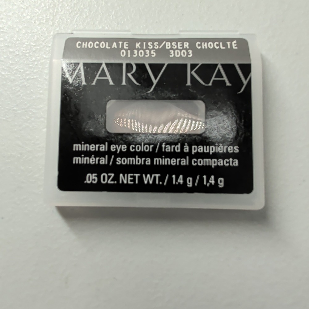 Mary Kay Mineral Eye Color Chocolate Kiss 013035 3D03 Brown Shimmer Eyeshadow